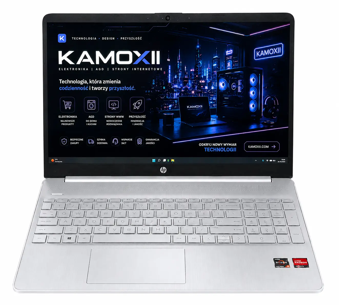 HP Laptop 15s-eq3xxx / Ryzen 5 5625U / 15.6" / SSD / 8GB